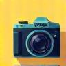 Floating Film Camera Icon