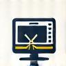 Icon representing post-production