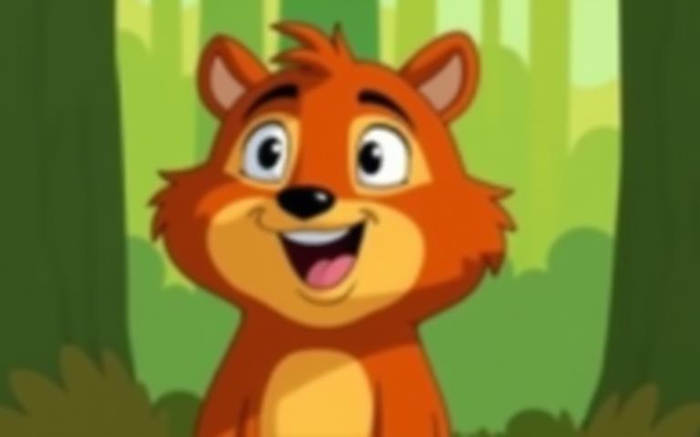 Animated character from 'Forest Friends' series
